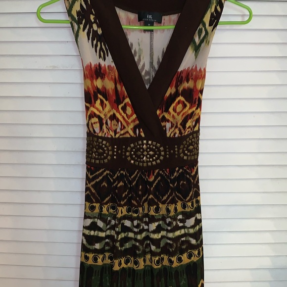 Iz Byer boho style midi med dress - Picture 1 of 12